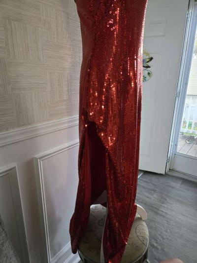Jessica Rabbit Cosplay Dress Halloween Costume SZ XL - Thumbnail 2