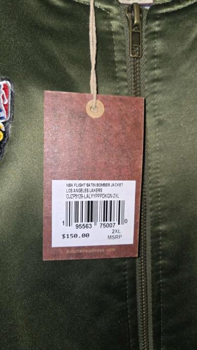 Mitchelle and Ness Lakers jacket - Thumbnail 6