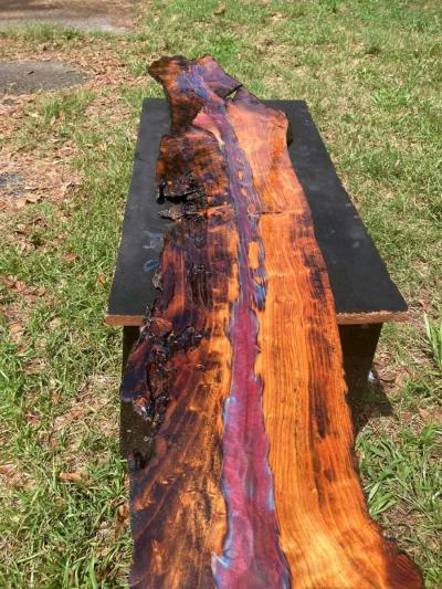 finished Cedar slabs for shelves - Thumbnail 6