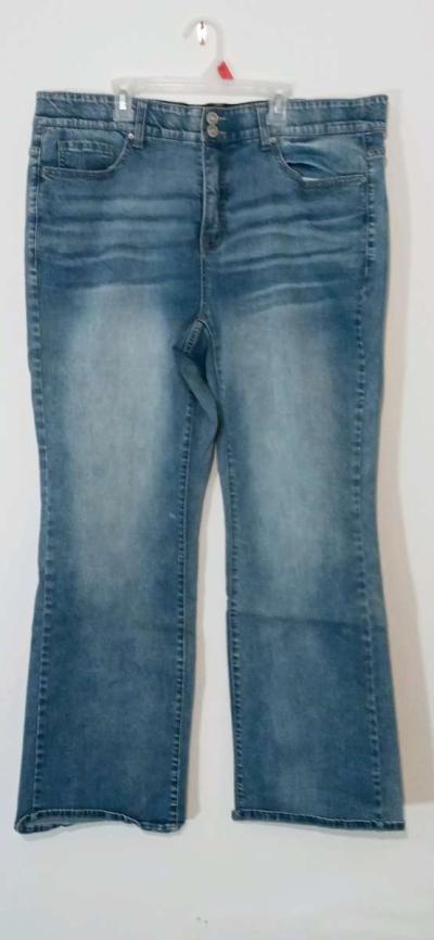 Womens Plus Size Jeans Boot Cut 18w