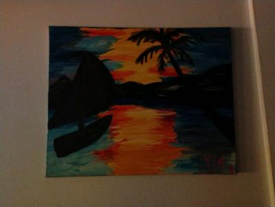 Hand Painted Picture - Bessemer City, North Carolina