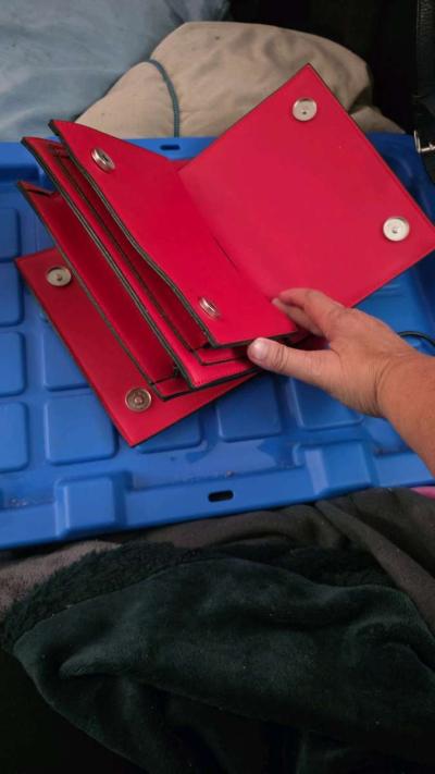 Dior Leather and fur 2 way bag - Thumbnail 5