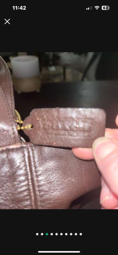 vintage coach purse - Thumbnail 3
