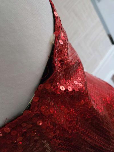 Jessica Rabbit Cosplay Dress Halloween Costume SZ XL - Thumbnail 6