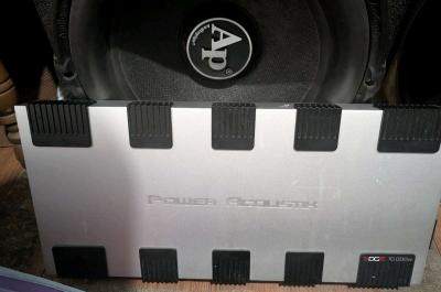 car audio 2 15s qbomb 10 k power acoustic amp 320 - Thumbnail 3