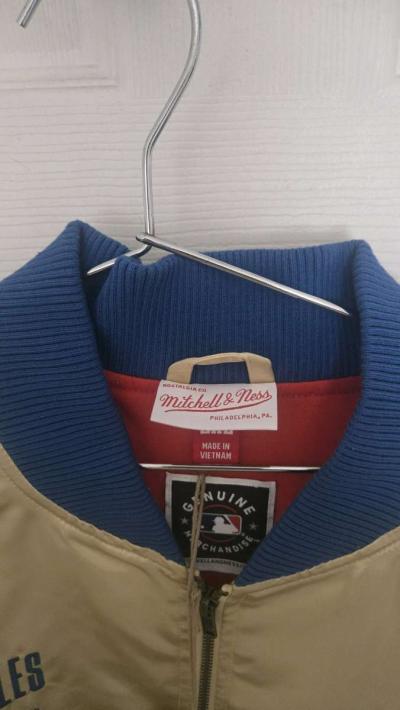 Mitchelle and Ness Dodgers jacket gold - Thumbnail 6