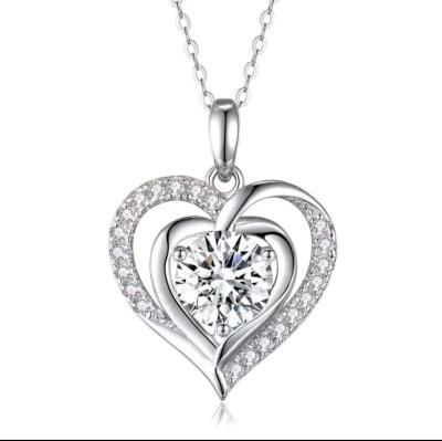 heartshaped pendant necklace - Thumbnail 1