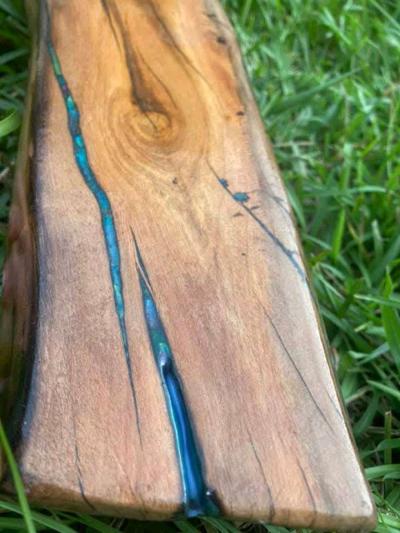 finished Cedar slabs for shelves - Thumbnail 5