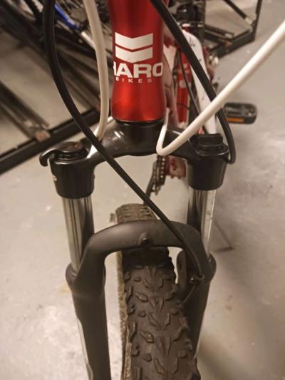Red 2013 Haro Flightline Sport  Custom Wheel Art Flat Tire - Thumbnail 3