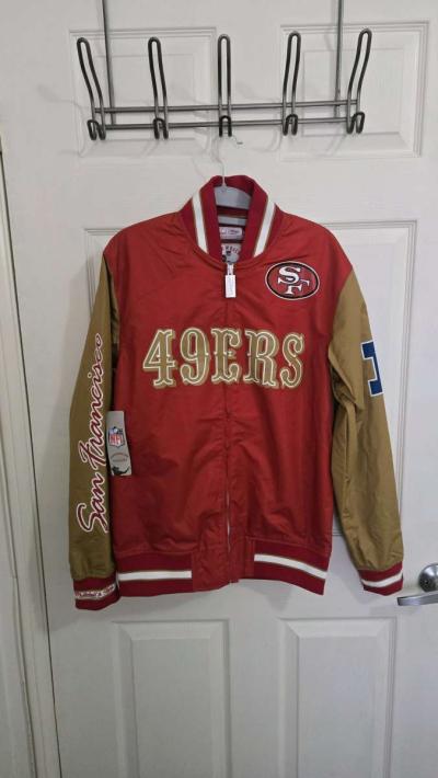 Mitchelle and Ness san Francisco 49ers jacket