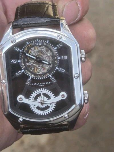 USED LIKE NEW MENS CHARLES HUBERT PARIS MENS  WATCH - Thumbnail 2