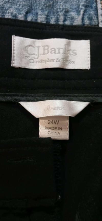 Womens Plus Size Dress Slacks 24 - Thumbnail 4