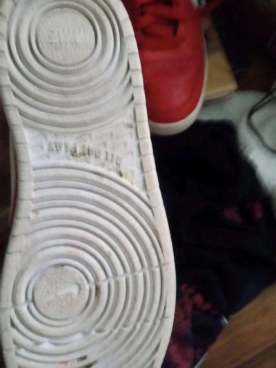 Nike Air Force 1 mid utility high tops black and red - Thumbnail 4