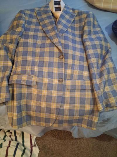 Mens Designer Suits 3 pc size 42 - Thumbnail 3