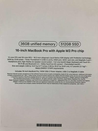 MacBook Pro 16inch M3 Chip - Thumbnail 6
