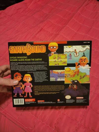 Earthbound SNES Game with Big Box and Manual - Thumbnail 4