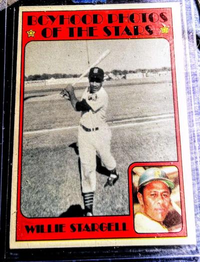 1956 YOUNG WILLIE STARGELL HIGH SCHOOL CARD - Thumbnail 3