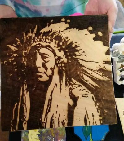Custom Made Pyrography artwork Signs Portraits and more - Thumbnail 3