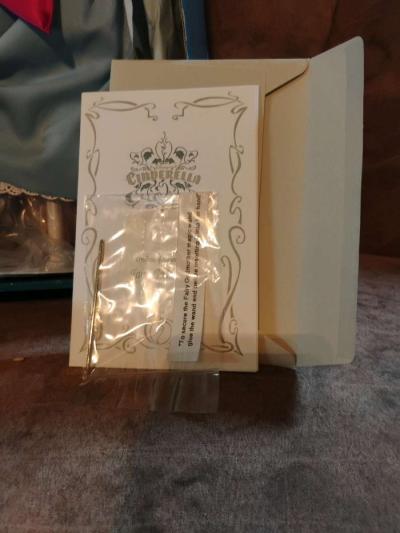 Disney Cinderella Fairy Godmother Porcelain Doll with wand - Thumbnail 2