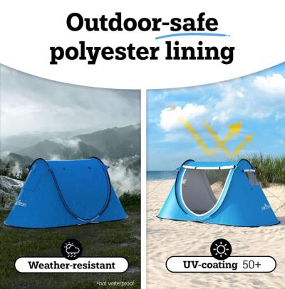 Abco Tech Pop Up Tent  Portable Tent for Camping - Thumbnail 3