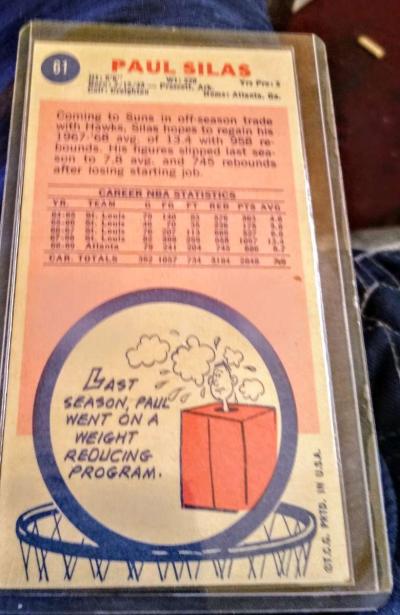 PAUL SILAS 1968 - Thumbnail 2