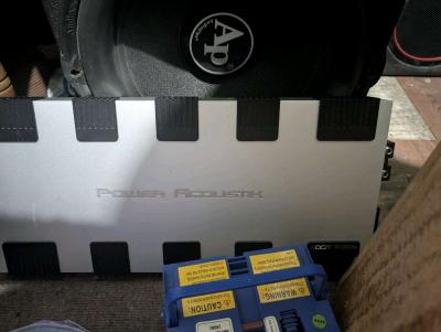 car audio 2 15s qbomb 10 k power acoustic amp 320 - Thumbnail 2