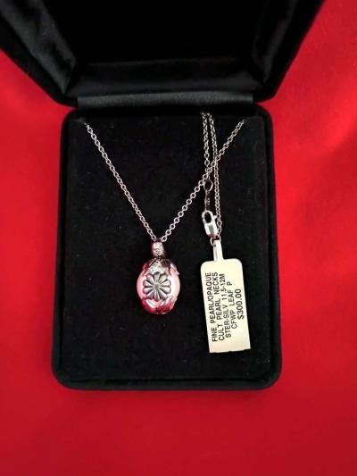 Pearl and Sterling silver Macys necklace - Thumbnail 3