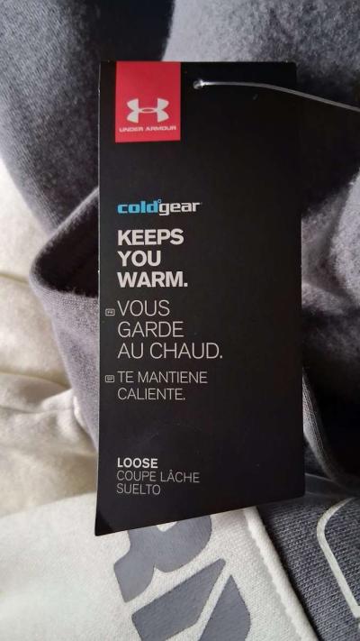 BOYS YOUTH MEDIUM UNDER ARMOUR HOODIE - Thumbnail 5