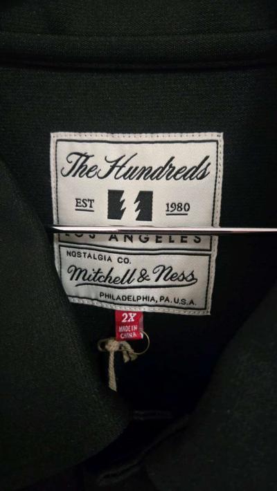 Mens Mitchell  Ness x The Hundreds Black FullSnap Shooting S - Thumbnail 6