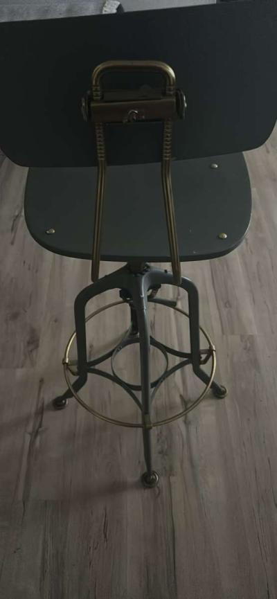 Restoration Hardware Antique Todelo Bar Stools - Thumbnail 4