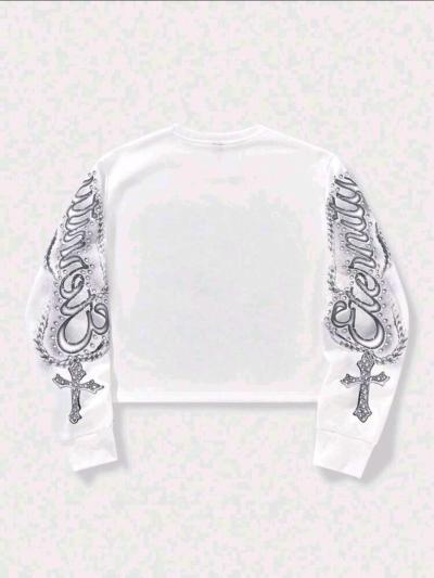 ROMWE MEN  Mens Graphic Print - Thumbnail 2