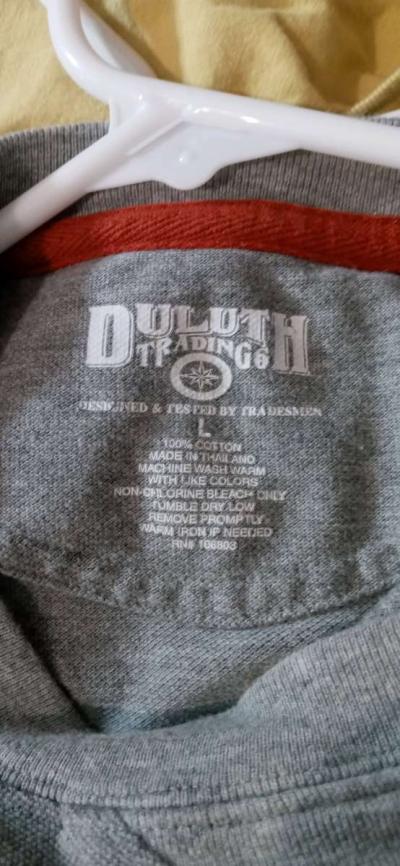 Mens Big and Tall Dress Tshirt Large - Thumbnail 3