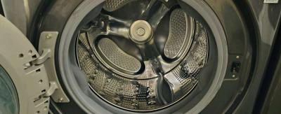 LG Elite Platinum Stainless FrontLoad Washer  New Scratch  D - Thumbnail 5