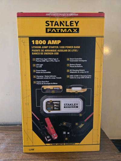 Stanley Fatmax 1800 Amp Jump Starter - Thumbnail 3