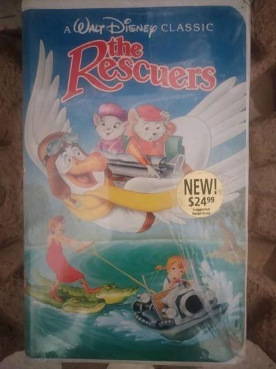 The Rescuers VHS Tape Black Diamond Edition A Walt Disney Cl