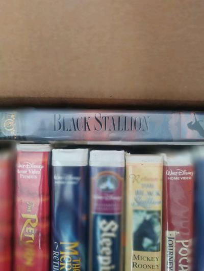 Disney Vintage VHS Tapes Bulk Media Lot of 13 Classic Kids M - Thumbnail 3