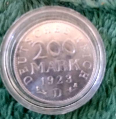 1923 GERMAN 200 MARKS - Thumbnail 4