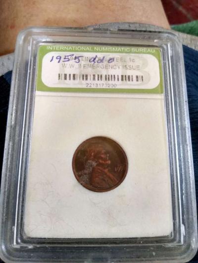 1955 ppo doubling all over the front of the coin - Thumbnail 4