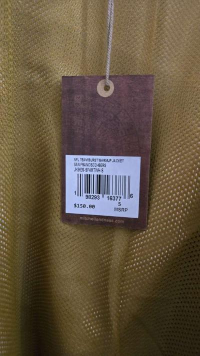 Mitchelle and Ness san Francisco 49ers jacket - Thumbnail 6