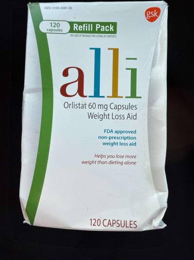 Alli Weight loss capsules pills - Addison, Michigan