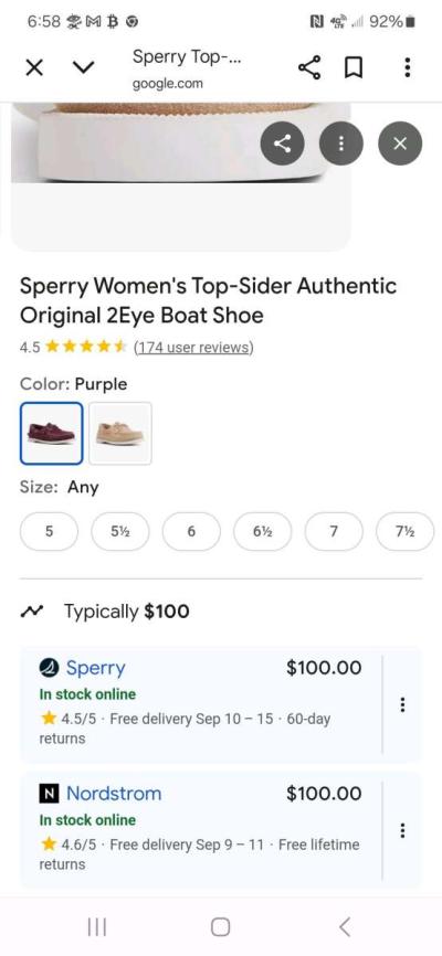 Sperry TopSider Womens Shoes - Thumbnail 2