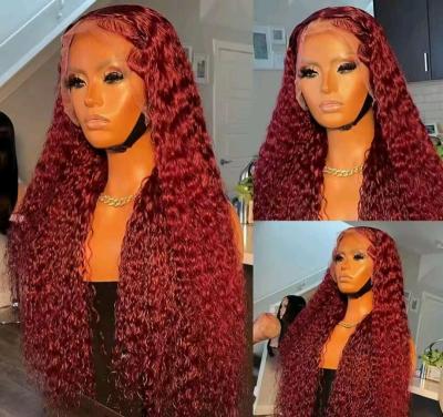 RedBurgundy Synthetic Wig - Thumbnail 3
