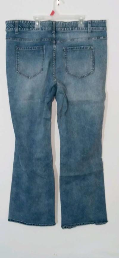 Womens Plus Size Jeans Boot Cut 18w - Thumbnail 2