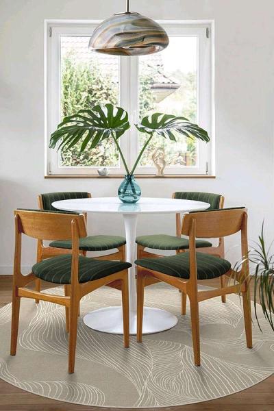 Ruggable Sana Stone Rug 6ft Round - Thumbnail 2