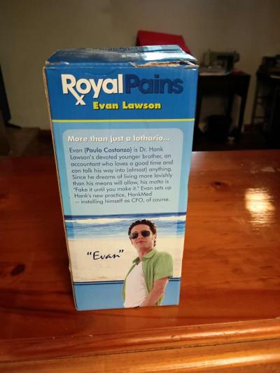 Royal Pains Evan Lawson Bobble Head - Thumbnail 2