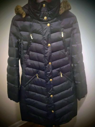 MICHAEL KORS Medium Dark Blue Winter Coat - Thumbnail 3