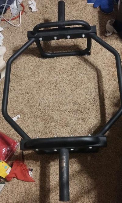 CAP Barbell Olympic Trap Bar Hex Shrug Barbell for Deadlifts - Thumbnail 1