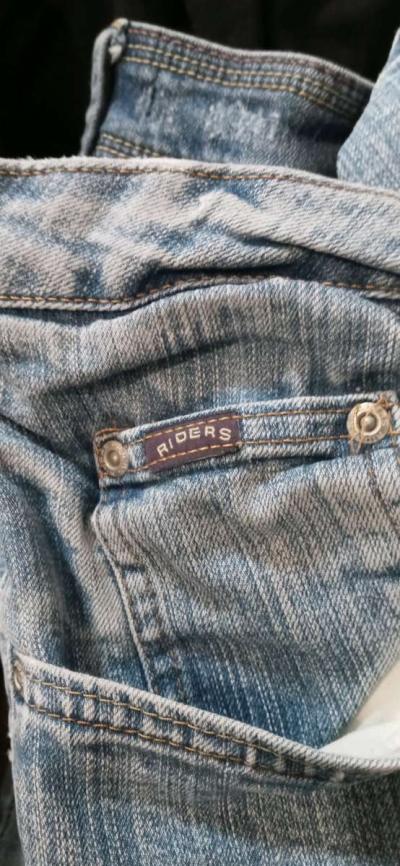 Womens Plus Size Denim Jeans 24w - Thumbnail 5