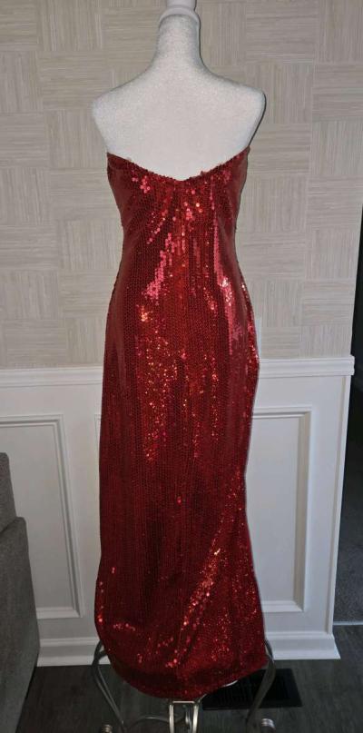 Jessica Rabbit Cosplay Dress Halloween Costume SZ XL - Thumbnail 3