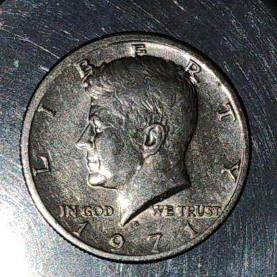 1971 D HALF DOLLAR - Thumbnail 2